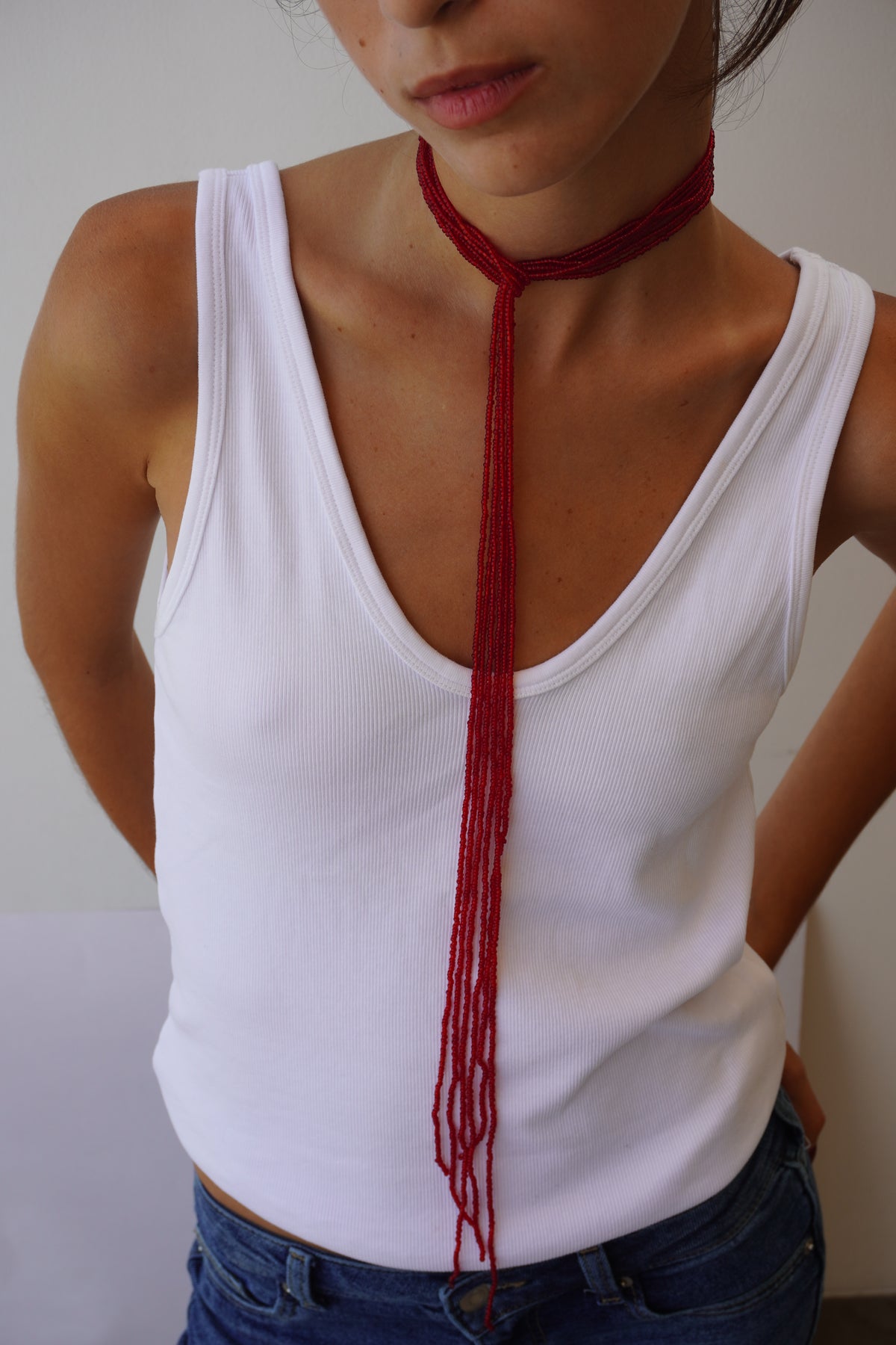 Lola Necklace Rojo